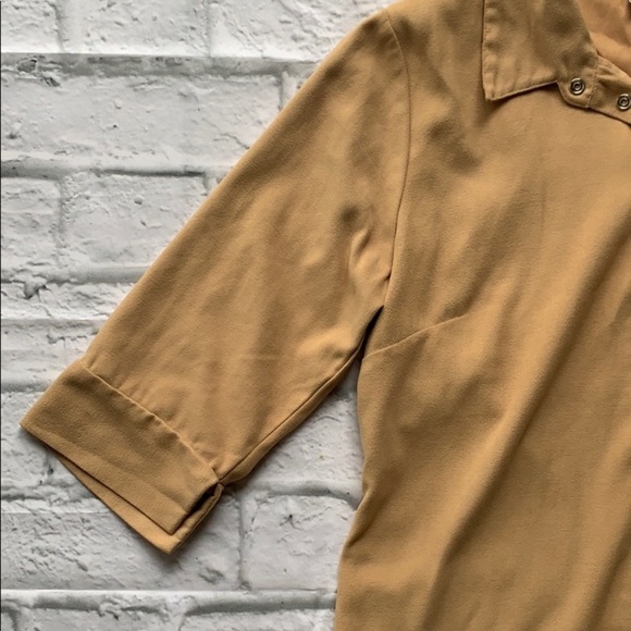 Vintage Arizona Jean Company suede button down top - Picture 5 of 8